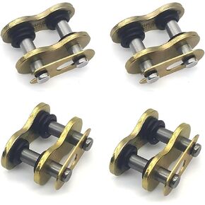 4PCS 520HV 520 Chain Master Link, Chain Connecting Links with O-Ring, Heavy Duty Manganese Steel Master Connector for Motorcycle Dirt Bike