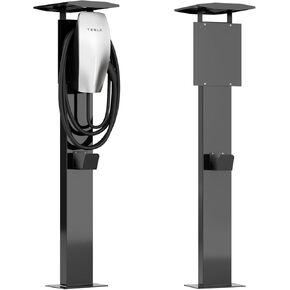ev charger charger ، وقصة شاحن المركبات الكهربائية في الهواء الطلق ، وملحقات محطة شحن قائمة بذاتها ، ومقاومة للتآكل ، والفولاذ المجلفن ، لجميع شواحن المستوى 2