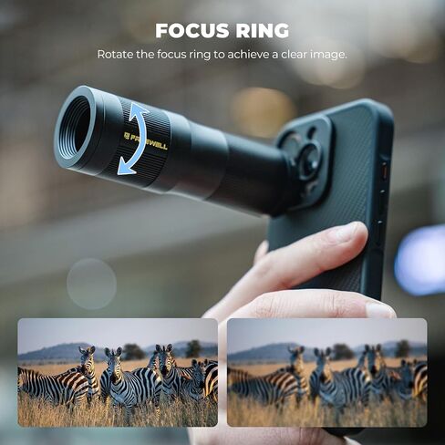 Freewell 1.7X Telephoto Lens for 17mm Mount Phone Case in Saudi Arabia