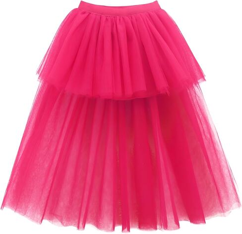 NOOMLFISH Girls High LOM TUTU CHIRTS KIDS TULLE Party Maxi Skirt (4-12 years) in Saudi Arabia