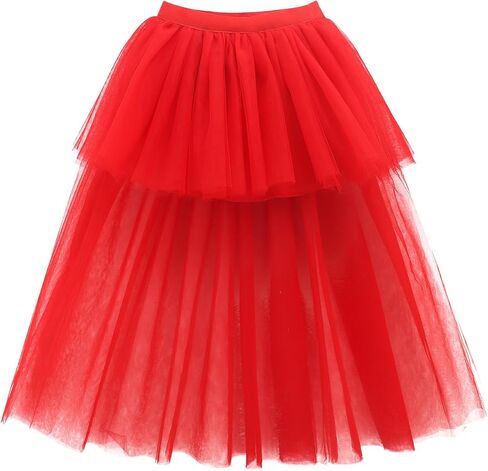 NOOMLFISH Girls High LOM TUTU CHIRTS KIDS TULLE Party Maxi Skirt (4-12 years) in Kuwait