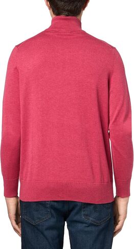 Brooks Brothers Men's Supima Cotton Half-Zip Long Sleeve Sweater in Saudi Arabia