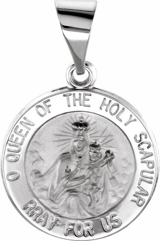 15x15mm Round Hollow Scapular Medal (15mm) in Saudi Arabia