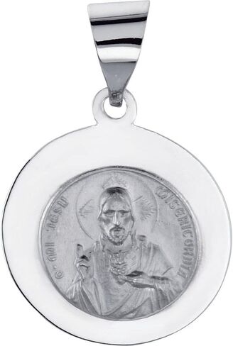 15x15mm Round Hollow Scapular Medal (15mm) in Saudi Arabia