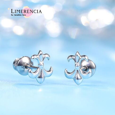 Limerencia Titanium Hypoallergenic G23 Implant Grade Screw Back Earrings Tragus 20G Helix F136 Piercing Post for Sensitive Ears Cartilage in Saudi Arabia