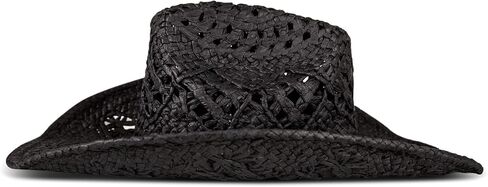 Lucky Brand Women's Cowboy Hat | Western | Woven | Wide Brim | Adjustable | Breathable | Straw | Sun Protection in Saudi Arabia
