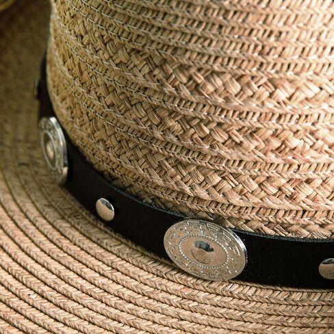 Lucky Brand Women's Cowboy Hat | Western | Woven | Wide Brim | Adjustable | Breathable | Straw | Sun Protection in Saudi Arabia