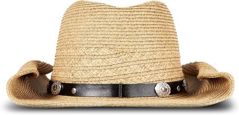 Lucky Brand Women's Cowboy Hat | Western | Woven | Wide Brim | Adjustable | Breathable | Straw | Sun Protection in Saudi Arabia
