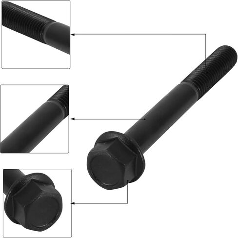 14pcs أسطوانة رأس الترباس D722 لمحرك Kubota D662 D782 D902 DF752 DF972 DG972 GL11000 GL14000 Z482 1460103450 1460103452 1460103453 1J080-03450 in Saudi Arabia