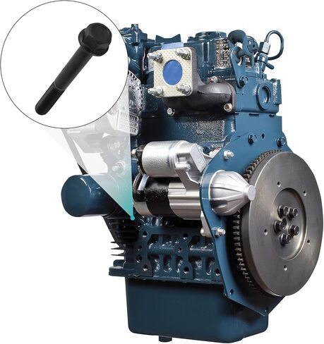 14pcs أسطوانة رأس الترباس D722 لمحرك Kubota D662 D782 D902 DF752 DF972 DG972 GL11000 GL14000 Z482 1460103450 1460103452 1460103453 1J080-03450 in Saudi Arabia