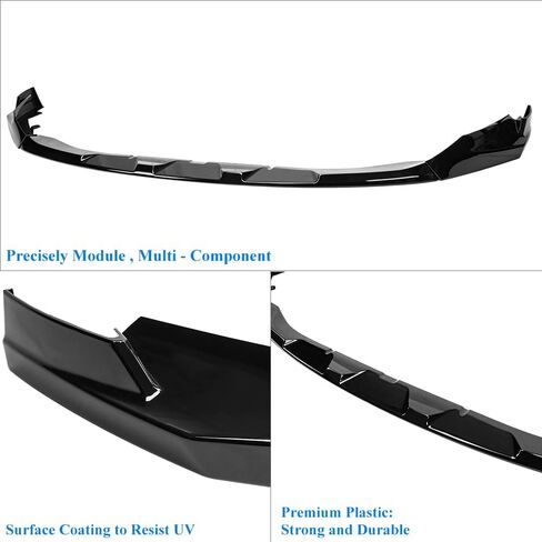 سبويلر الشفة الأمامية متوافق مع الشفة الأمامية BMW M3 G80 G81 2020-2024، الشفة الأمامية M4 G82 G83، نوع MP من ألياف الكربون الغمس المائي in Kuwait