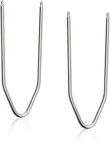 2 PCS Car Radio Removal Tool, U-Shaped Automotive Radio Disassembly Pry Tool Kit, Stainless Steel Stereo CD DVD Host Release Removal Tool for Most Vehicles, Car Accessories in Saudi Arabia