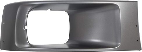 HECASA Left Headlight Bezel Compatible with 2003-2009 Chevy Chevrolet C4500 / C5500 Kodiak/GMC C5500 Topkick Headlamp Cover Trim Silvery Plastic(ABS) Driver Side in Saudi Arabia