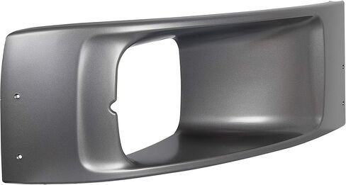 HECASA Left Headlight Bezel Compatible with 2003-2009 Chevy Chevrolet C4500 / C5500 Kodiak/GMC C5500 Topkick Headlamp Cover Trim Silvery Plastic(ABS) Driver Side in Saudi Arabia