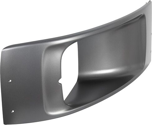 HECASA Left Headlight Bezel Compatible with 2003-2009 Chevy Chevrolet C4500 / C5500 Kodiak/GMC C5500 Topkick Headlamp Cover Trim Silvery Plastic(ABS) Driver Side in Saudi Arabia