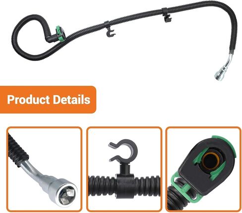 Fuel Supply Tube Line 68141849AD Fit for 2012-2017 Jeep Wrangler 3.6L / 2018 Wrangler JK 3.6L Fuel Line Replace # 68141849AA 68141849AB 68141849AC in Saudi Arabia