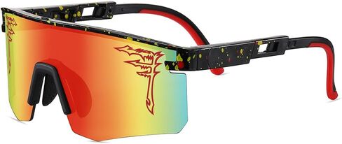 Two Sizes Baseball Sunglasses For Adults and Youth Boys Girls Kids UV400 Men Women Outdoor Sports Sun Glasses in Saudi Arabia