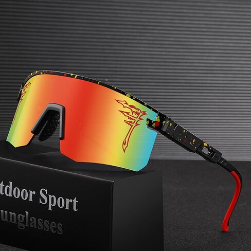 Two Sizes Baseball Sunglasses For Adults and Youth Boys Girls Kids UV400 Men Women Outdoor Sports Sun Glasses in Saudi Arabia