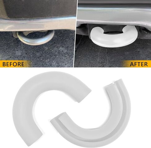Tow Hooks Covers for Ford F150 Accessories 2004-2025,for Ford Bronco Accessories 2024 2023 2022 2021 Base Big Bend Outer Banks,for Toyota Tundra 2017 2018 2019 2020 2021 (Blue 2PCS) in Saudi Arabia
