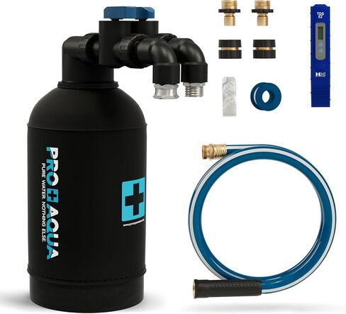 نظام PRO+AQUA المحمول بدون بقع بسعة 1,545 جالون لغسيل السيارات والمركبات الترفيهية، تفاصيل السيارات، شطف نظيف عالي السعة لجميع المركبات والمقطورات والدراجات النارية والقوارب واليخوت in Saudi Arabia