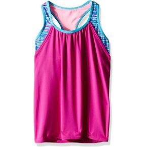 TYR Girls' Sunray Ava 2 in 1 Tank