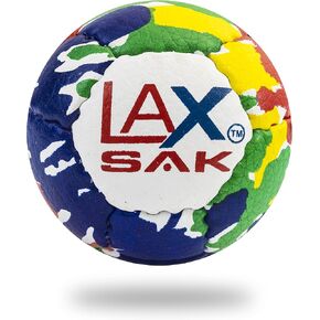 Lax Sak Soft Practice Lacrosse Balls,1, 2, 3, 6, 12, 24, 36, 60, & 120 Packs - Same Weight & Size as a Regulation Lacrosse Balls, Great for Indoor & Outdoor Practices, Less Bounce & Minimal Rebounds in Saudi Arabia