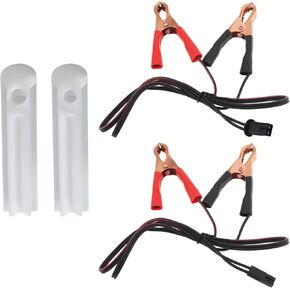 4PCS Fuel Injector Cleaner Kit, Auto Fuel Diesel Injector Tester Nozzle Flush Cleaner Adapter, Universal DIY Fuel Gas Injector Cleaning Tool Set for RV SUV Truck Motorcycle
