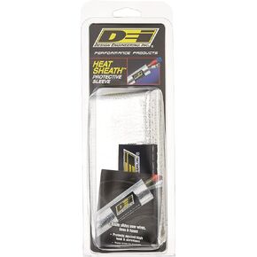 Design Engineering 010420 Heat Sheath 1-1/2" I.D. x 3ft Aluminized Sleeving for Ultimate Hi-Temp Protection
