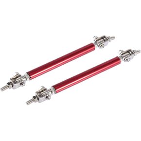 2pcs 7 "-9" سيارة قابلة للتعديل أمامي الصمام الشفاه تقويم الشفاه البار