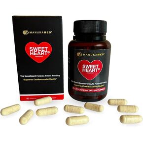SWEETHEART Supports natural healthy heart 100% Natural Dietary Supplement 60 Capsules