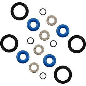 4PCS Fuel Injector Seal Repair O-Ring Kit Compatible with Sonata 2.4L 2015 2016 2017, Sorento 2.4L 2016 2017 2018 Replaces 353102GGA0 35310-2GGA0 35310-2GGA1