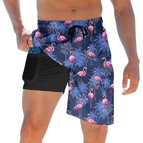 ألسيستر رجال سباحة جذوع السباحة مع ضغوط البطانة بدلة السباحة الصيفية in Kuwait