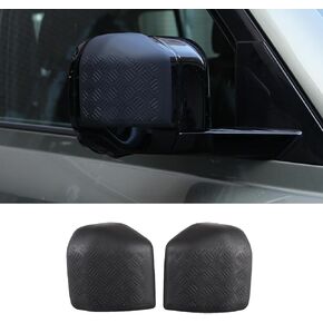 Piugilh Rearview Mirror Cover متوافق مع Land Rover Defender 2020 2021 2022 2023 2024 ، ABS REARVINCH PRECTION TRIM