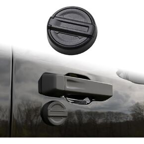 for Jeep Keyhole Covers, for 2018-2024 Jeep Wrangler JL & Gladiator JT, Door Lock Cover for Wrangler, Keyhole Cover 3Pcs,5 Years Warranty, Black
