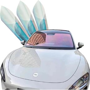 Chameleon Film Car Window Tint 40Inx10ft Auto Sticker (80 ٪ Blue)
