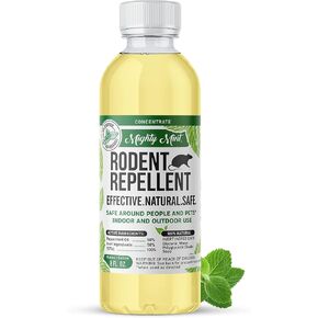 Mighty Mint 8 oz Peppermint Rodent Repellent Concentrate - Makes 1 Gallon - Natural Spray for Rats, Mice, and More.