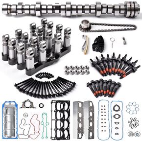 5.7L Engine MDS HEMI Lifters Cam Timing Chain Kit & Oil Pan Gasket Overhaul Kit Fits for 2009-2018 Dodge Ram 1500 V8 Part# 53022263AF 53022316AC