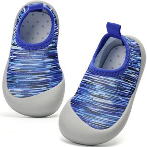 Baby Boys and Girls Barefoot Water Shoes with Quick-Dry Upper Wide Toe Box Non-Slip Design for Toddler Kids for Beach Swimming Pool