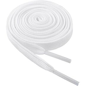 Shoelaces for Sneakers Flat Shoelace Athletic Shoe laces for Adults and Kids 27 Soild Colors in 24"-79" Shoe String