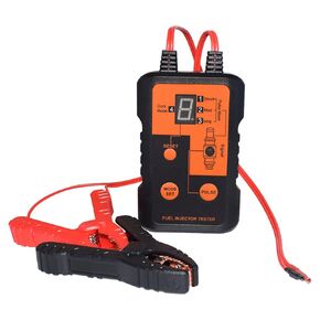 Shkalacar Fuel Injector Tester Cleaner Tool Kit, 12V Automobile Injector Tester 4 Pulse Modes Injector Tester, Simultaneously DIY Cleaning Tools, Car Injector Cleaner Controller Tool