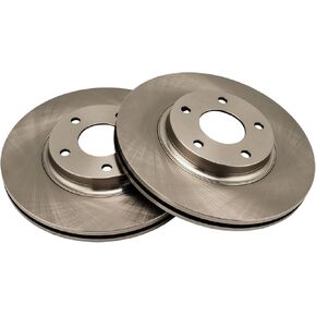 KAC - دوارات فرامل القرص | مجموعة الفرامل لنيسان 2005-2006 Altima 2.5L ، Nissan 2002-2004 Altima ، Nissan 2002-2003 Maxima ، Nissan 2005-2006 Altima 3.5L ، Automotive Replace Brake Rotors ، 31306