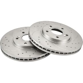 KAC - Disc Brake Rotors | Brake Kit for Honda 2003-2007 2012 Accord, 2008-2011 Accord 2.4L, Honda 2003-2008 Pilot, 1999-2004 Odyssey,Automotive Replacement Brake Rotors,31275