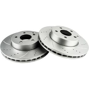 KAC - Disc Brake Rotors | Brake Kit for Mercedes-Benz 2008-2012 C300, Mercedes-Benz 2012-2015 C250 Automotive Replacement Brake Rotors,34424