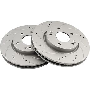 KAC - Disc Brake Rotors | Brake Kit for Kia 2010-2013 Forte 2.0L, Kia 2010-2011 Soul 2.0L, Kia 2014 For-te5 Automotive Replacement Brake Rotors,31543