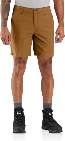 شورت عمل رجالي من Carhartt متين ومريح من القماش بمقاس 8 بوصات in Kuwait