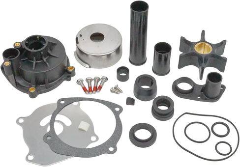 Boat Marine 5001595 Water Pump Impeller Kit with Housing for Johnson Evinrude V4 V6 V8 75 90 105 115 120 130 135 140 150 175 200 225 250 HP Outboard Motor Replace 435929 18-3315 in Saudi Arabia