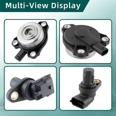 Autokay 4 Set PC Camshaftaint Sensor ومجموعة ملفات الألفية المغناطيسية الضباط الملائمة لـ Mercedes-Benz C CLK CLS E G GL GLK ML S SL SLK 2005-2015 Re#2720510077 2720510177 0009050443 0041530728 in Saudi Arabia