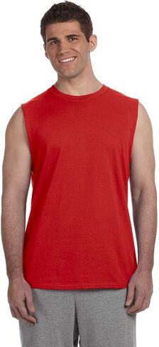 Gildan G270 6.1 oz Ultra Cotton Sleeveless T-Shirt in Saudi Arabia