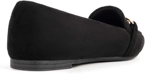 MUSSHOE Women's Loafers Comfortable Fashion Chain Flats Shoes for Women in Saudi Arabia