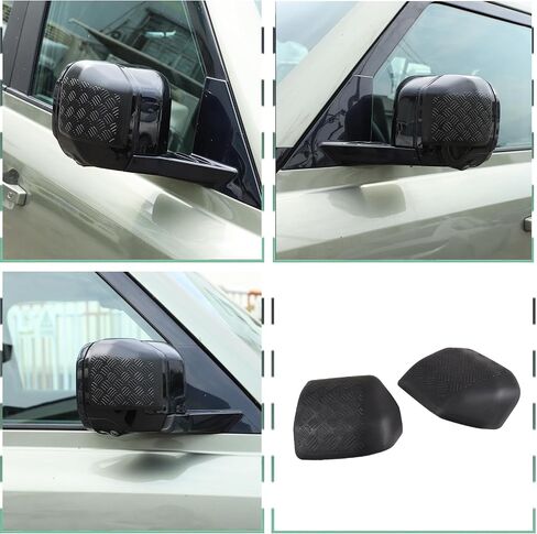 PIUGILH Rearview Mirror Cover Compatible with Land Rover Defender 2020 2021 2022 2023 2024, ABS Rearview Mirror Anti-scratch Protection Trim, 2Pcs in Saudi Arabia